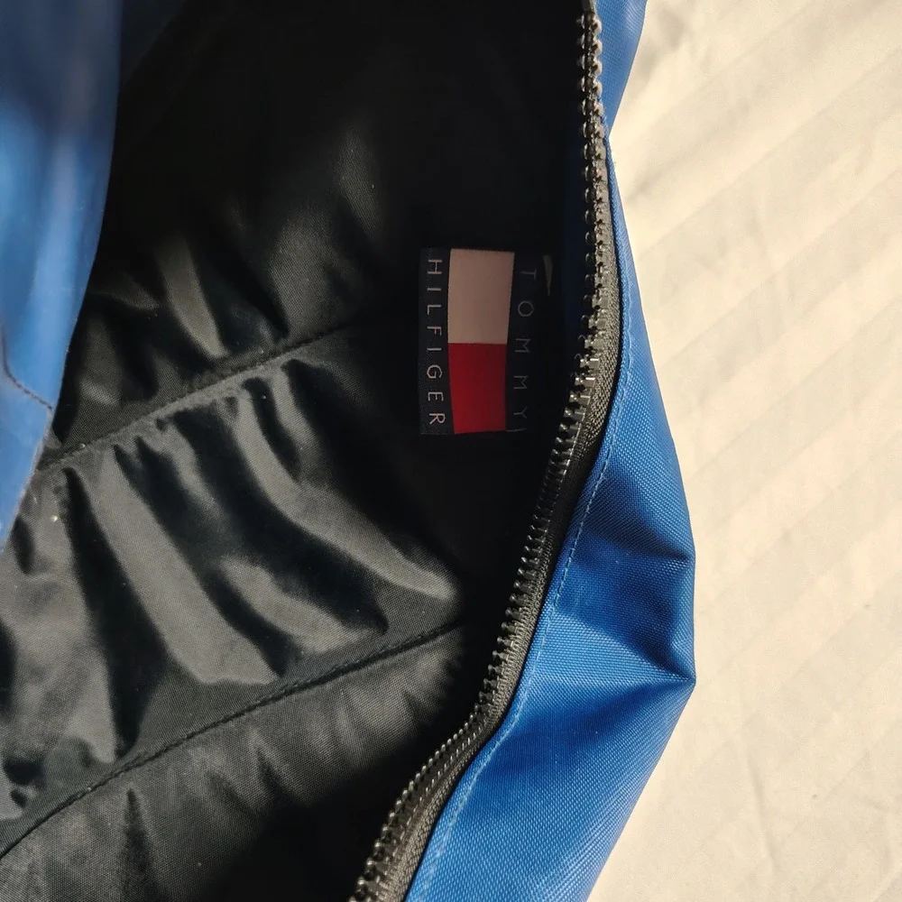VINTAGE 90s Tommy Hilfiger Bag Crossbody Sling Pack Triangle Backpack Technical